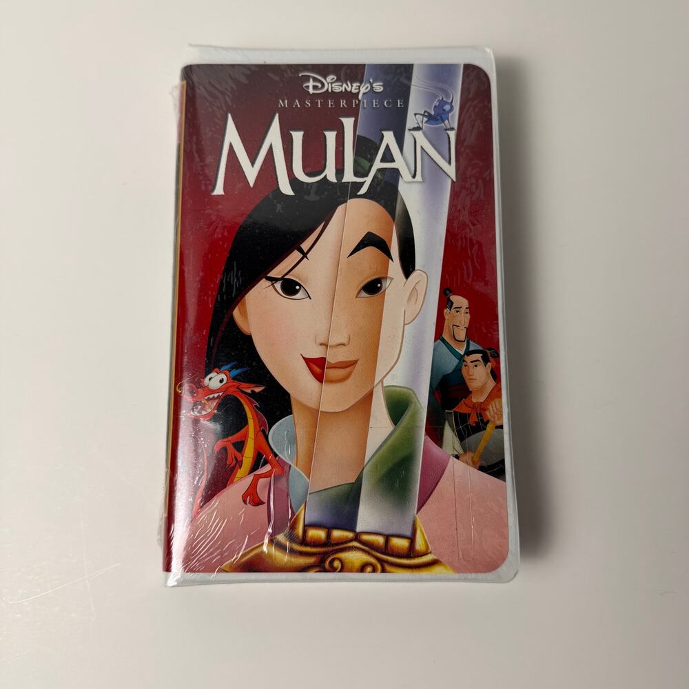 Disney Mulan VHS Sealed Masterpiece Collection 1998 Animated Classic New